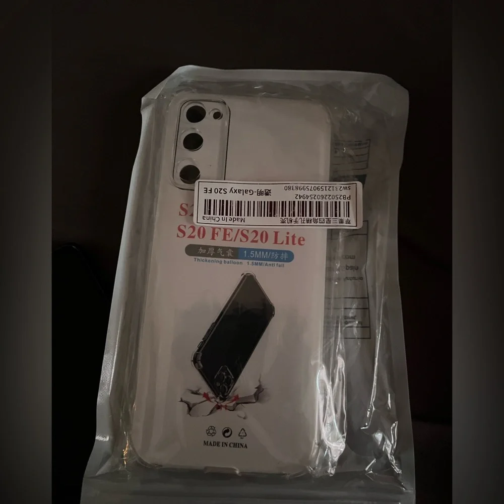 Samsung Galaxy S20 FE/S20 Lite Protective White Case